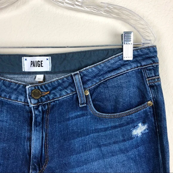 [Paige] Jimmy Jimmy  Destroyed Skinny Jean - 30 - Picture 2 of 7